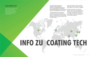 Coating Tech Slot Dies brochure translated to German Language
