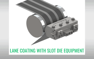 Lane coating with slot die equipment technical article